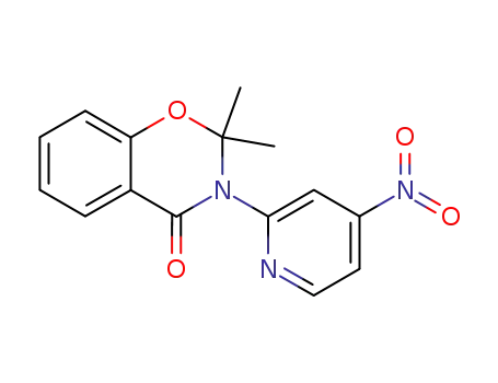 2,2-dimethyl-3-(4-nitropyrid-2-yl)-4-oxo-4H-1,3-benzoxazine