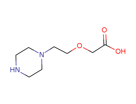 (2-PIPERAZIN-1-YLETHOXY)ACETIC ACIDCAS