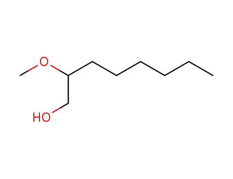 Molecular Structure of 29110-10-9 (2-methoxyoctan-1-ol)
