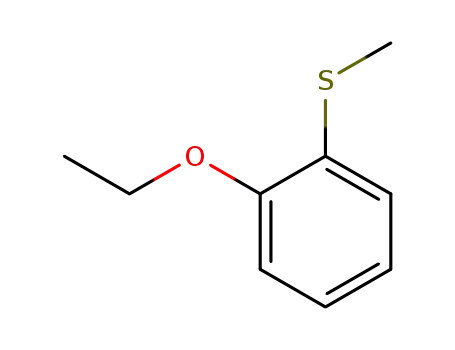 Molecular Structure of 38125-62-1 (1-Ethoxy-2-methylsulfanyl-benzene)