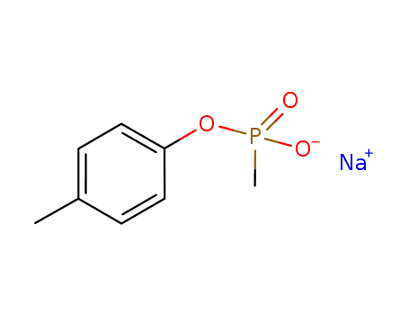 Molecular Structure of 1070428-64-6 (p-methylphenyl methylphosphonate sodium salt)