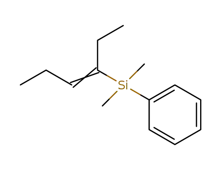 Silane, (1-ethyl-1-butenyl)dimethylphenyl-