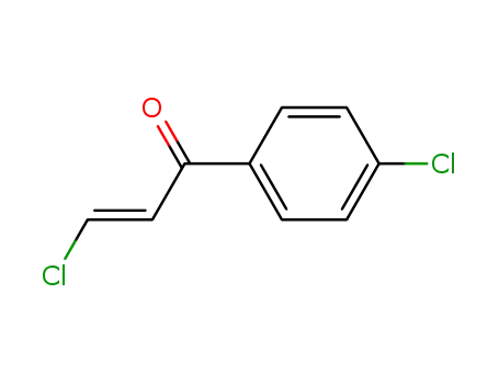 Molecular Structure of 15724-88-6 ((E)-4',β-Dichloroacrylophenone)