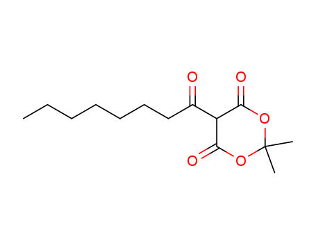 5-Octanoyl-2,2-dimethyl-1,3-dioxane-4,6-dione