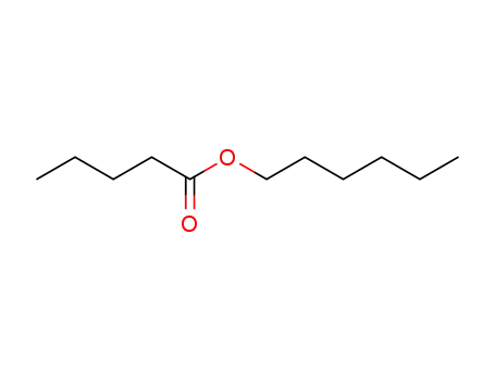 Molecular Structure of 1117-59-5 (HEXYL N-VALERATE)