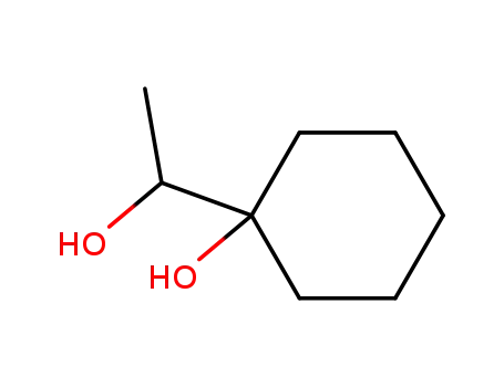 Molecular Structure of 1123-26-8 (1-(1-hydroxyethyl)cyclohexanol)