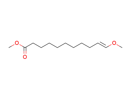 Molecular Structure of 77149-65-6 ((E)-11-Methoxy-undec-10-enoic acid methyl ester)