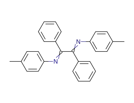 Molecular Structure of 24099-56-7 (4-methyl-N-{(1E,2Z)-2-[(4-methylphenyl)imino]-1,2-diphenylethylidene}aniline)