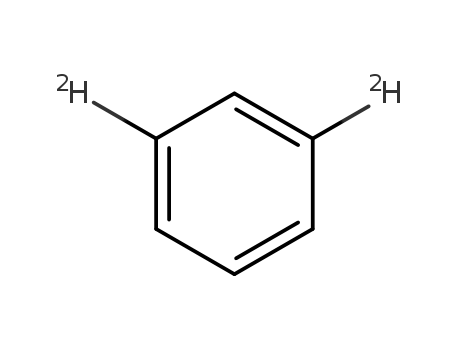 Molecular Structure of 14941-51-6 (Benzene-1,3-d2)