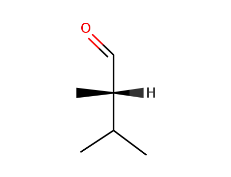 Molecular Structure of 73739-24-9 ((2s)-(+)-2,3-dimethyl-1-butanal)