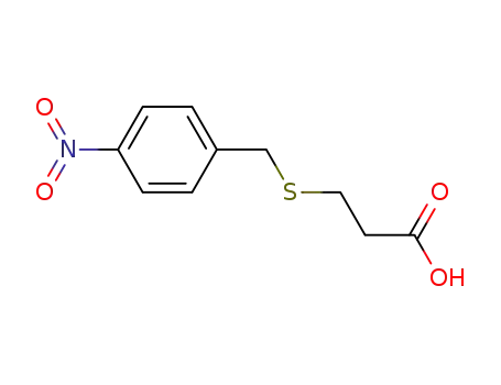 3-[(4-Nitrobenzyl)sulfanyl]propanoic acid