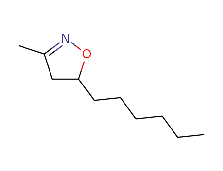 Isoxazole, 5-hexyl-4,5-dihydro-3-methyl-