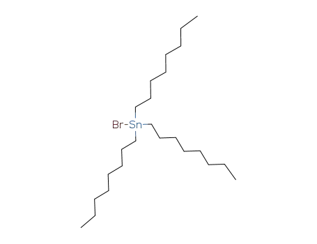 Molecular Structure of 3091-29-0 (Stannane, bromotrioctyl-)