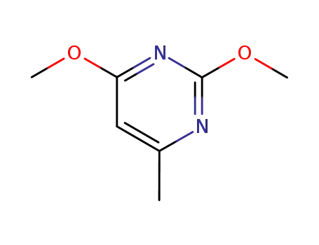 Molecular Structure of 7781-23-9 (2 4-DIMETHOXY-6-METHYLPYRIMIDINE  97)