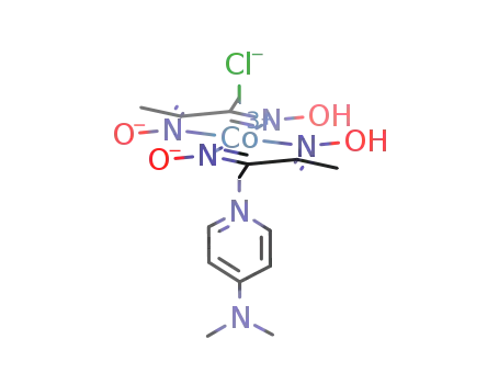 Molecular Structure of 483979-48-2 (Co<SUP>III</SUP>(dimethylglyoximate)<SUB>2</SUB>(4-NMe<SUB>2</SUB>-C<SUB>5</SUB>H<SUB>4</SUB>N)Cl)