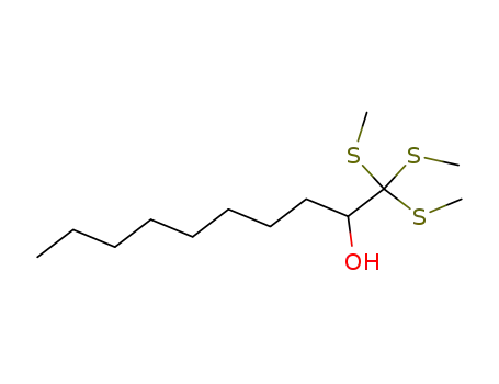 1,1,1-tris(methylthio)-2-decanol