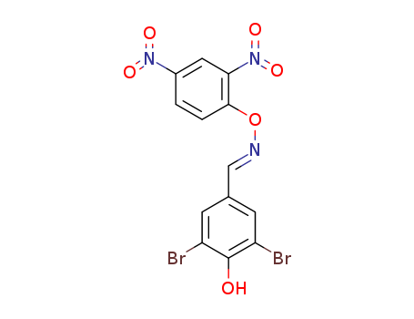 Benzaldehyde,3,5-dibromo-4-hydroxy-, O-(2,4-dinitrophenyl)oxime