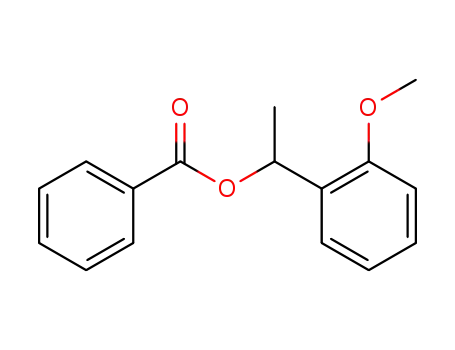 1-(2-methoxyphenyl)ethyl benzoate