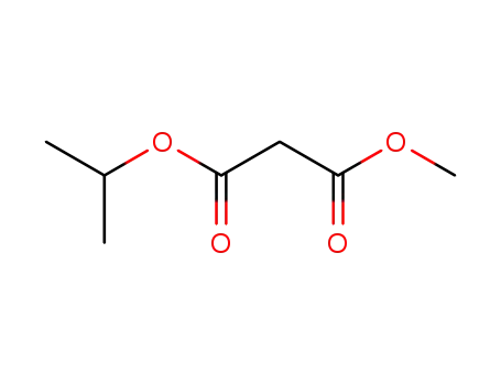 Molecular Structure of 63877-42-9 (Propanedioic acid, methyl 1-methylethyl ester)