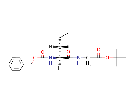 Glycine, N-[N-[(phenylmethoxy)carbonyl]-L-isoleucyl]-, 1,1-dimethylethyl ester