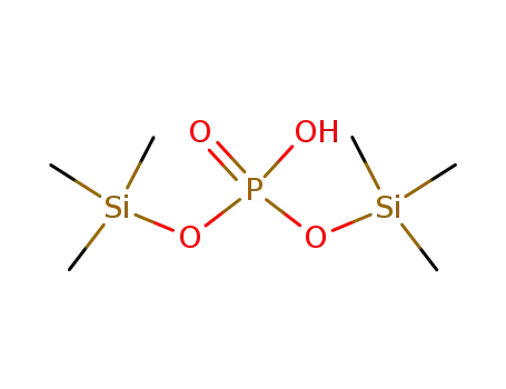 Molecular Structure of 55518-04-2 (bis(Trimethylsilyl) hydrogen phosphate)