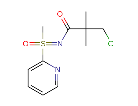 N-[3-chloro-2,2-dimethylpropanoyl]-S-methyl-S-2-pyridylsulfoximine