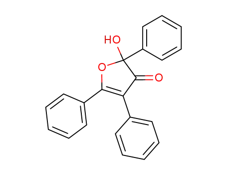 Molecular Structure of 58198-40-6 (3(2H)-Furanone, 2-hydroxy-2,4,5-triphenyl-)