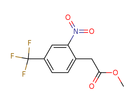 Benzeneacetic acid,2-nitro-4-(trifluoromethyl)-, methyl ester