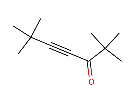 Molecular Structure of 62688-81-7 (4-Heptyn-3-one, 2,2,6,6-tetramethyl-)