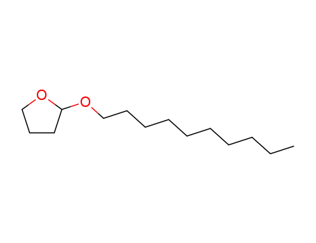 Molecular Structure of 52767-45-0 (Furan, 2-(decyloxy)tetrahydro-)