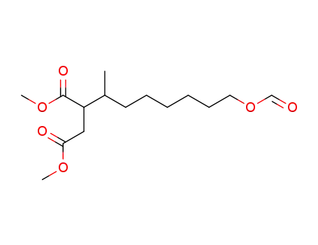 2-(7-Formyloxy-1-methyl-heptyl)-succinic acid dimethyl ester