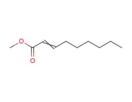 Molecular Structure of 111-79-5 (Methyl trans-2-nonenoate)