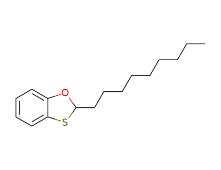 Molecular Structure of 77863-77-5 (2-Nonyl-benzo[1,3]oxathiole)