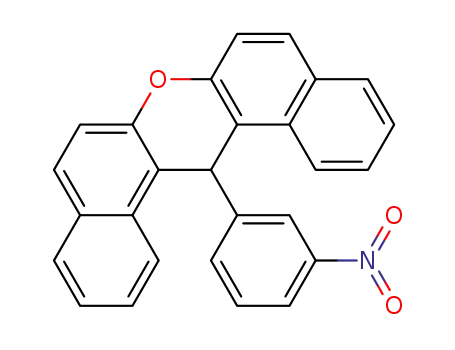 14-(3-nitrophenyl)-14H-dibenzo[a,j]xanthene