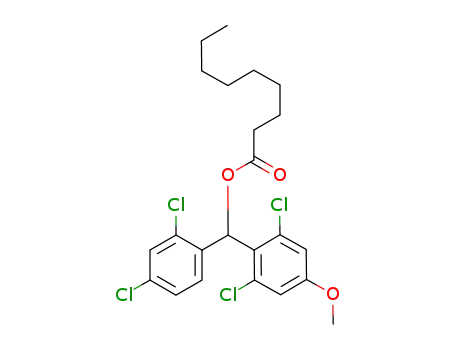 (2,6-dichloro-4-methoxyphenyl)(2,4-dichlorophenyl)methyl nonanoate