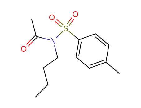 Molecular Structure of 71173-14-3 (Acetamide, N-butyl-N-(p-tolylsulfonyl)-)