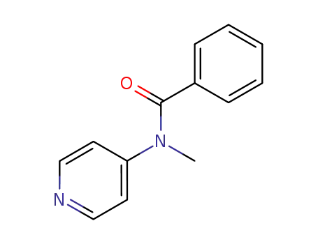 Molecular Structure of 65052-87-1 (Benzamide, N-methyl-N-4-pyridinyl-)