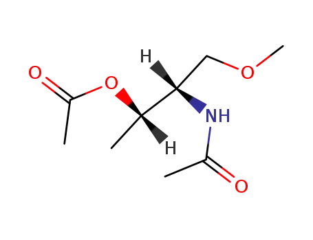 Molecular Structure of 7462-47-7 (3-(acetylamino)-4-methoxybutan-2-yl acetate)