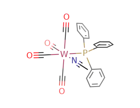 cis-{W(CO)4P(C<sub>6</sub>H<sub>5</sub>)3(acetonitrile)}