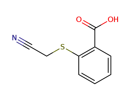 Molecular Structure of 243984-86-3 (2-[(cyanomethyl)sulfanyl]benzoic acid)