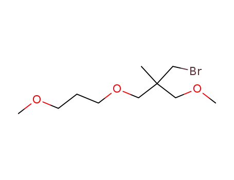 Propane, 1-bromo-3-methoxy-2-[(3-methoxypropoxy)methyl]-2-methyl-