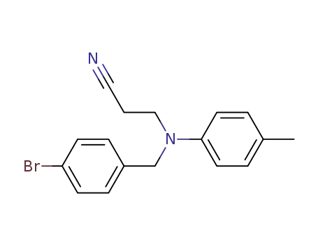 N-(4-bromobenzyl) N-(2-cyanoethyl)-4-methylaniline