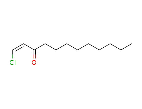 Molecular Structure of 15787-77-6 (1-Dodecen-3-one, 1-chloro-)