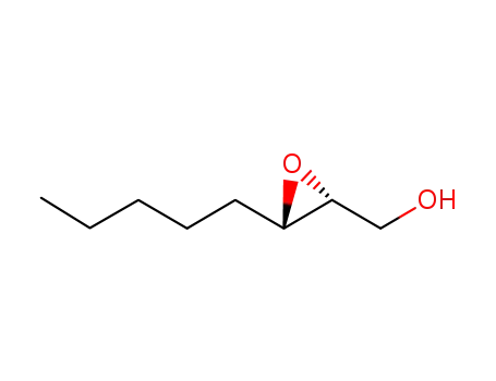 Molecular Structure of 106062-78-6 ((2R,3S)-3-pentyloxiranemethanol)