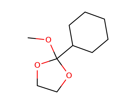 2-cyclohexyl-2-methoxy-[1,3]dioxolane