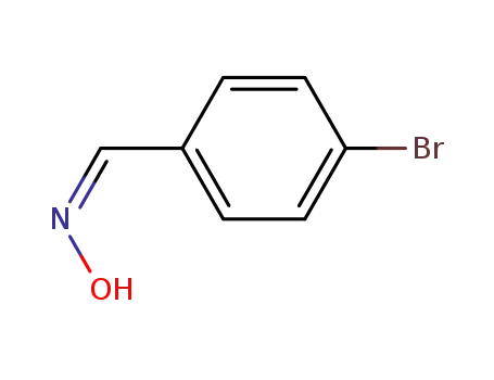 Molecular Structure of 25062-46-8 (4-BROMOBENZALDEHYDE OXIME)