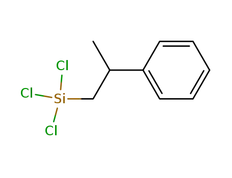 Molecular Structure of 13617-25-9 (1-METHYL-2-PHENETHYLTRICHLOROSILANE)