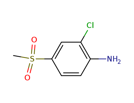 2-chloro-4-(methylsulfonyl)-Benzenamine