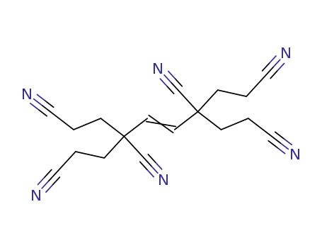 Molecular Structure of 68334-52-1 (4,7-Bis-<2-cyan-aethyl>-4,7-dicyan-decen-(5)-disaeure-dinitril)