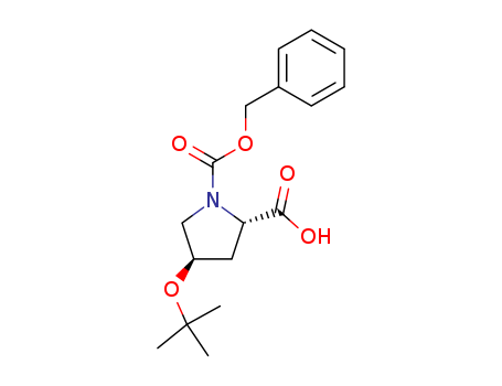 1,2-Pyrrolidinedicarboxylicacid, 4-(1,1-dimethylethoxy)-, 1-(phenylmethyl) ester, (2S,4R)-